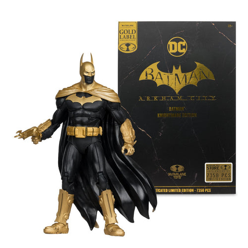 DC Multiverse 7 Inch Action Figure - Arkham City Batman (Knightmare Edition) (Gold Label)