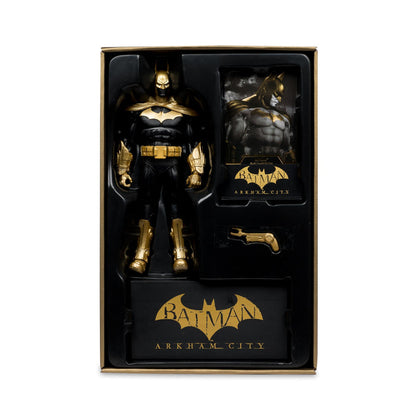 DC Multiverse 7 Inch Action Figure - Arkham City Batman (Knightmare Edition) (Gold Label)