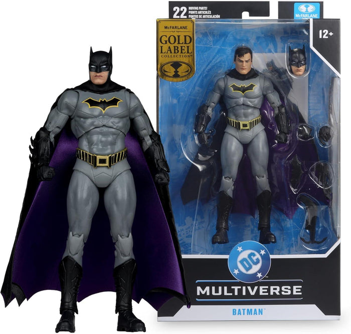 DC Multiverse 7 Inch Action Figure - Batman (DC Rebirth #1) (Gold Label)