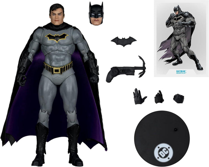 DC Multiverse 7 Inch Action Figure - Batman (DC Rebirth #1) (Gold Label)