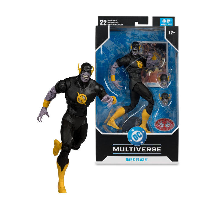DC Multiverse 7 Inch Action Figure - Dark Flash (Red Platinum)