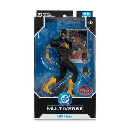 DC Multiverse 7 Inch Action Figure - Dark Flash (Red Platinum)