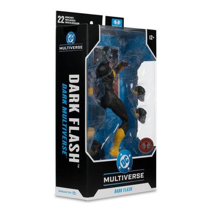DC Multiverse 7 Inch Action Figure - Dark Flash (Red Platinum)