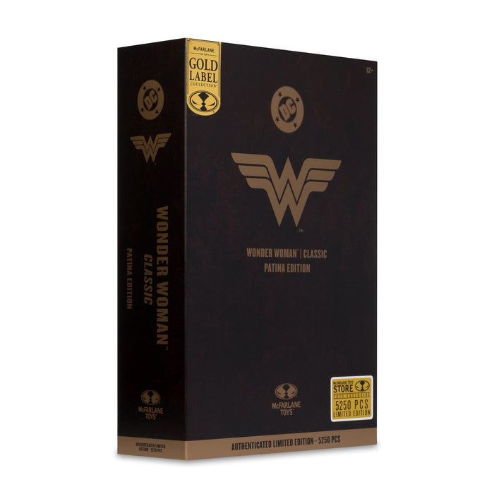 DC Multiverse 7 Inch Action Figure - Wonder Woman (Patina) (Gold Label)
