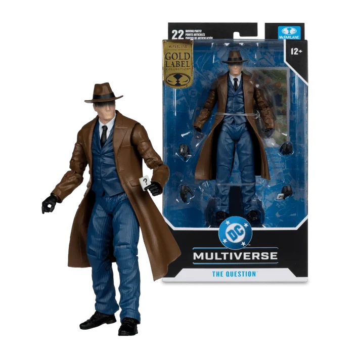 DC Multiverse 7 Inch Scale Action Figure - The Question (Gold Label)