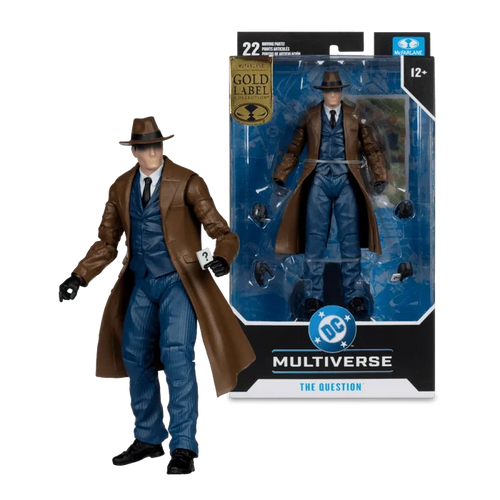 DC Multiverse 7 Inch Scale Action Figure - The Question (Gold Label)