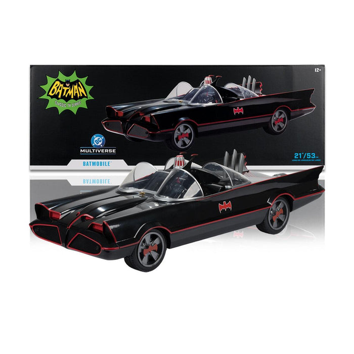 DC Multiverse Batman 1966 Classic TV Series 7 Inch Scale Vehicle - Batmobile