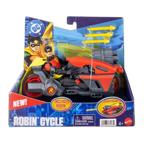 DC Universe Core 6 Inch Scale Action Figure - Robin With Robin Cycle