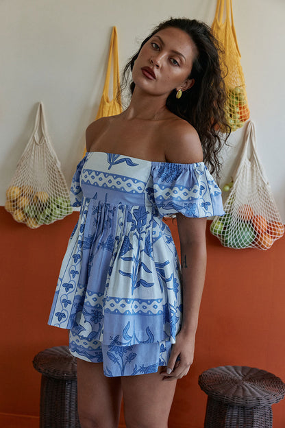 Florien Shorts - Palais Blue