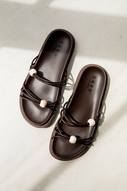 Nova Sandals - Chocolate