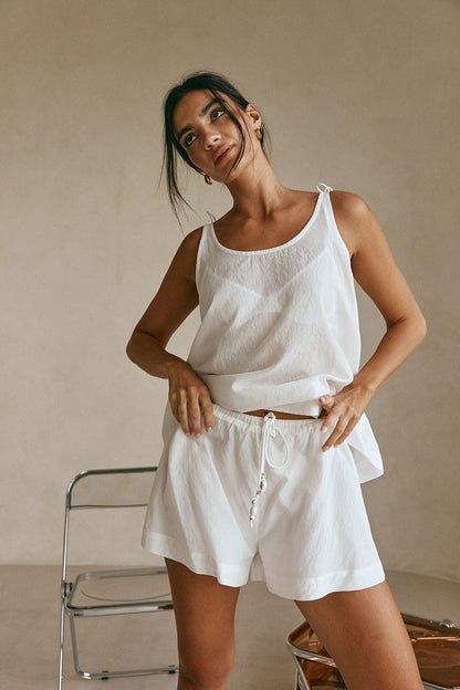 Myka Shorts - White