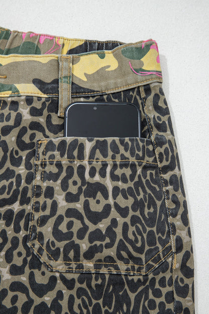 Hazel Blues® |  Leopard Love Jeans | Leopard Camo Jeans