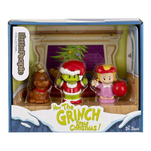 Fisher Price Little People Collectible Figure Set - How The Grinch Stole Christmas