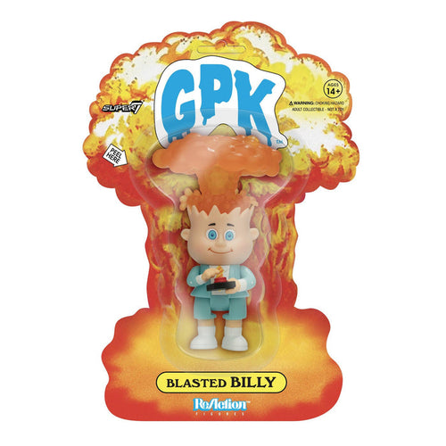 Garbage Pail Kids SDCC 2024 SAF UK Exclusive ReAction Figure - Adam Bomb (Blasted Billy)