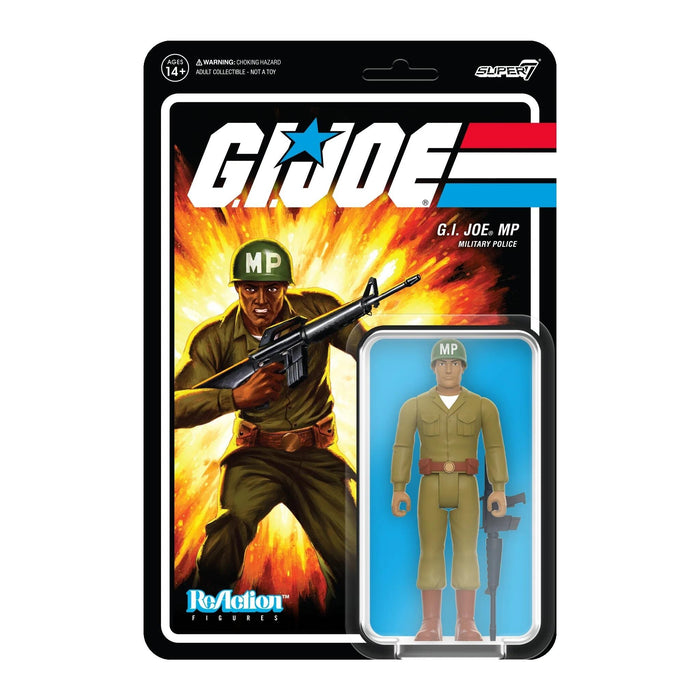 G.I. Joe ReAction Action Figure Wave 5 - Military Police Brown (Clean Shaven)