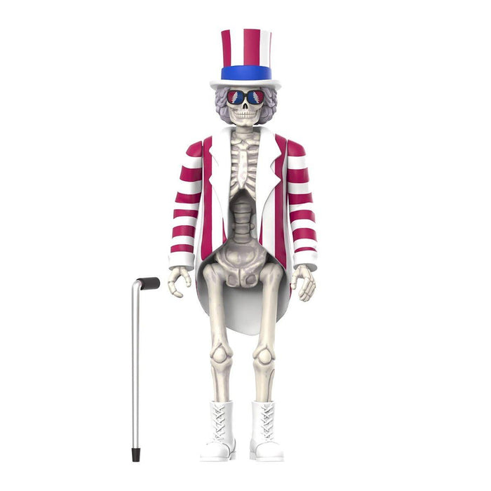 Grateful Dead ReAction Action Figure - Uncle Sam Skeleton