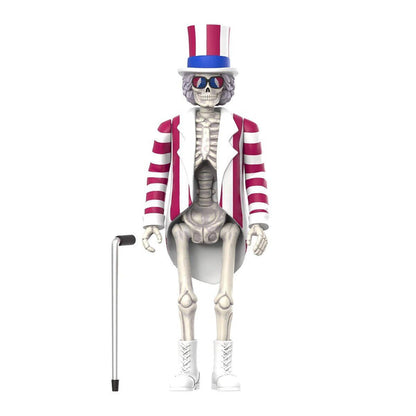 Grateful Dead ReAction Action Figure - Uncle Sam Skeleton