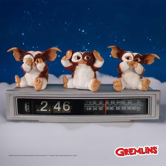 Gremlins 3 Inch Resin Collectible Figurine - Three Wise Gizmo