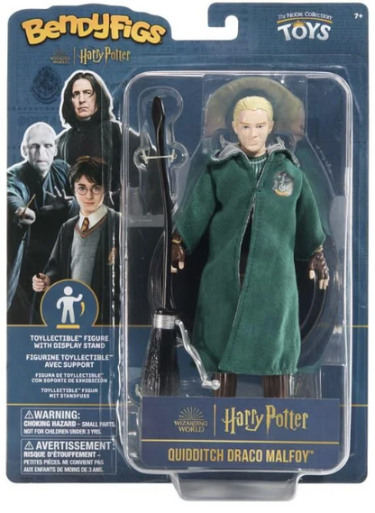 Harry Potter Bendyfigs Action Figure - Draco Malfoy (Quidditch) (possibly non-mint)