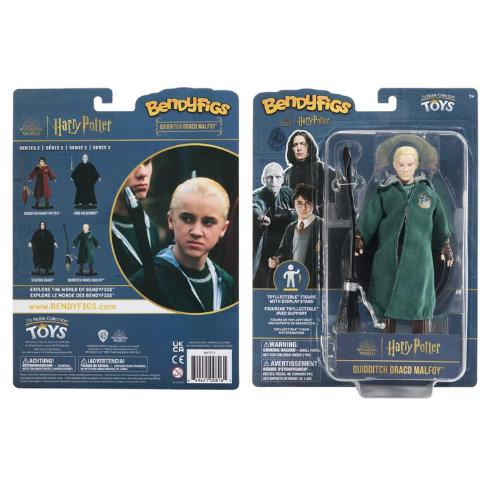 Harry Potter Bendyfigs Action Figure - Draco Malfoy (Quidditch) (possibly non-mint)