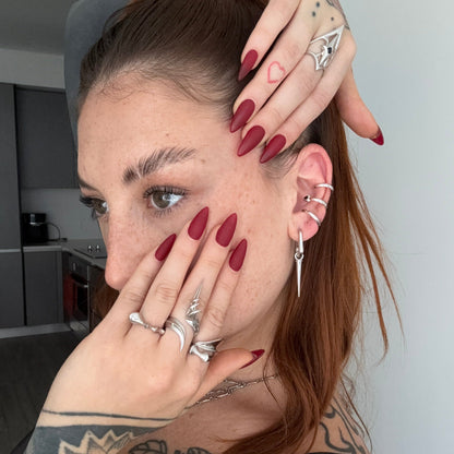 TAPERED EDGE EARRINGS