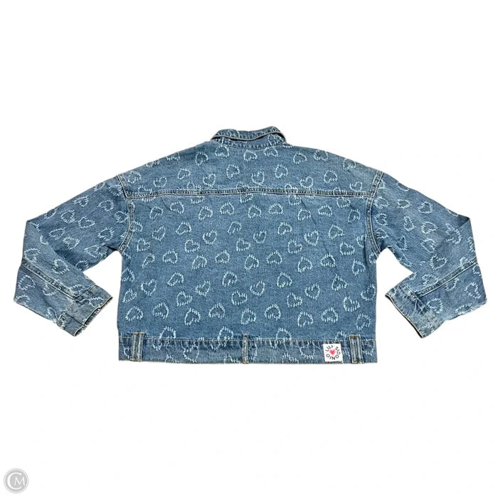 Jacket Denim By Lili Sidonio In Blue Denim, Size: S