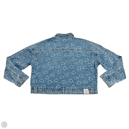 Jacket Denim By Lili Sidonio In Blue Denim, Size: S