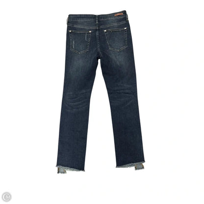 Jeans Straight By Pilcro In Blue Denim, Size: 4