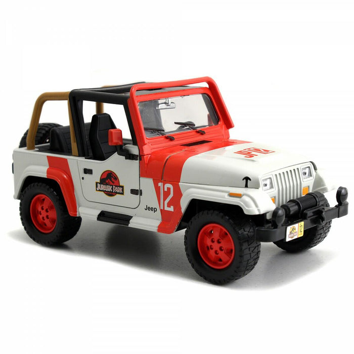 Jurassic Park - Jeep Wrangler 1:24 Scale Jada Hollywood Rides Die Cast Vehicle