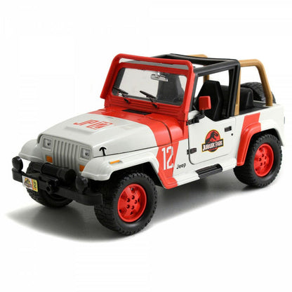 Jurassic Park - Jeep Wrangler 1:24 Scale Jada Hollywood Rides Die Cast Vehicle