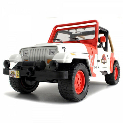 Jurassic Park - Jeep Wrangler 1:24 Scale Jada Hollywood Rides Die Cast Vehicle