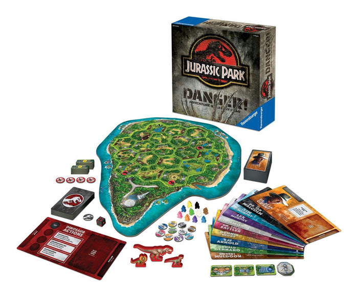 Jurassic Park Danger Adventure Strategy Board Game