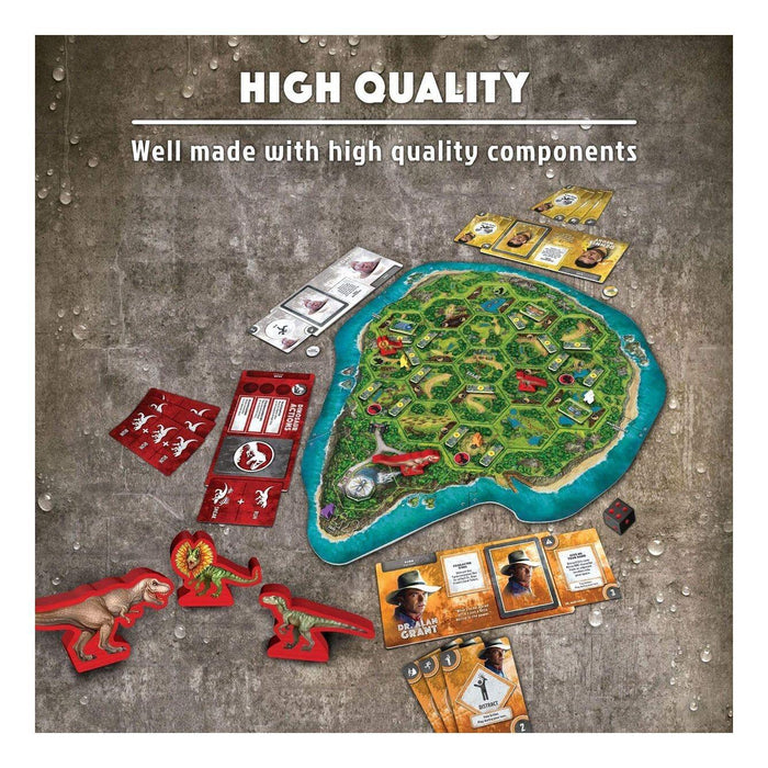 Jurassic Park Danger Adventure Strategy Board Game