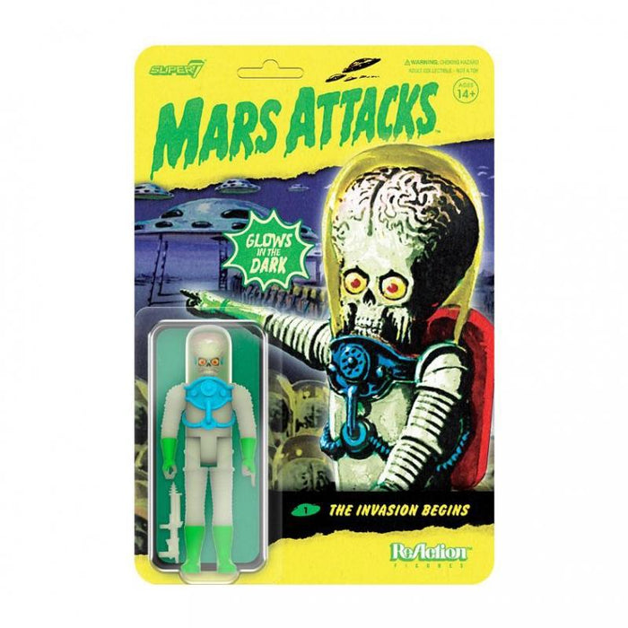 Mars Attacks ReAction Action Figure - The Invasion Begins (GITD)