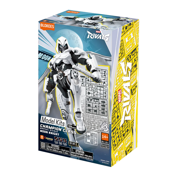 Marvel Champion Class Blokees Deluxe Model Kit - Moon Knight (Rivals)