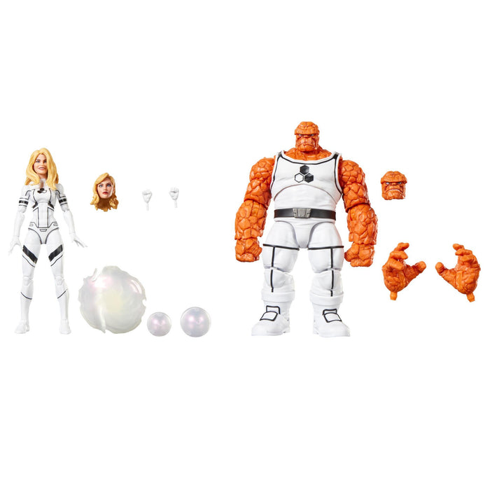 Marvel Legends 6 Inch Action Figure 2 Pack - The Thing & Invisible Woman (Future Foundation)