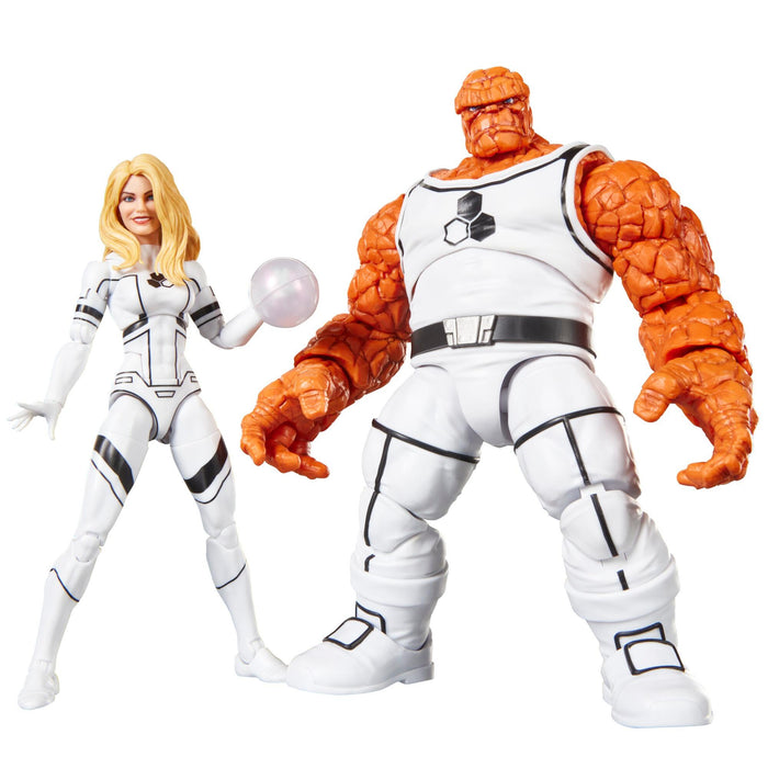 Marvel Legends 6 Inch Action Figure 2 Pack - The Thing & Invisible Woman (Future Foundation)
