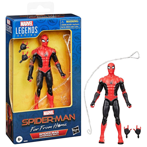 Marvel Legends 6 Inch Exclusive Action Figure - Spider-Man (Upgraded Suit)