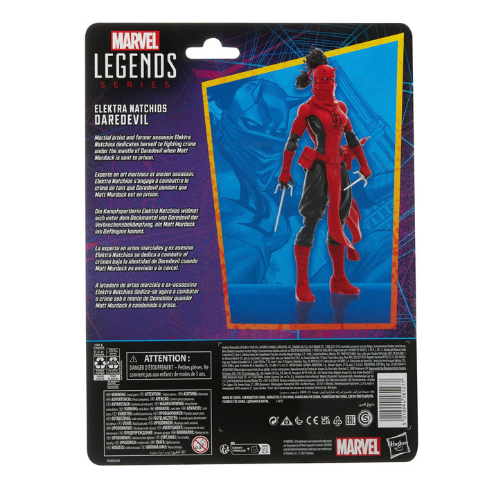 Marvel Legends 6 Inch Spider-Man Retro Action Figure Wave 3 - Elektra Natchios Daredevil