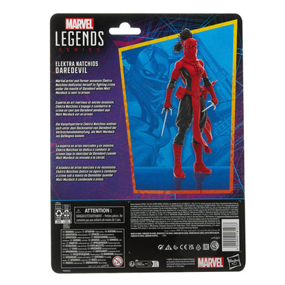 Marvel Legends 6 Inch Spider-Man Retro Action Figure Wave 3 - Elektra Natchios Daredevil
