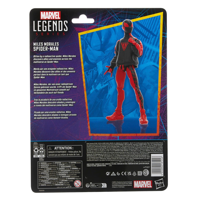 Marvel Legends 6 Inch Spider-Man Retro Action Figure Wave 3 - Miles Morales Spider-Man