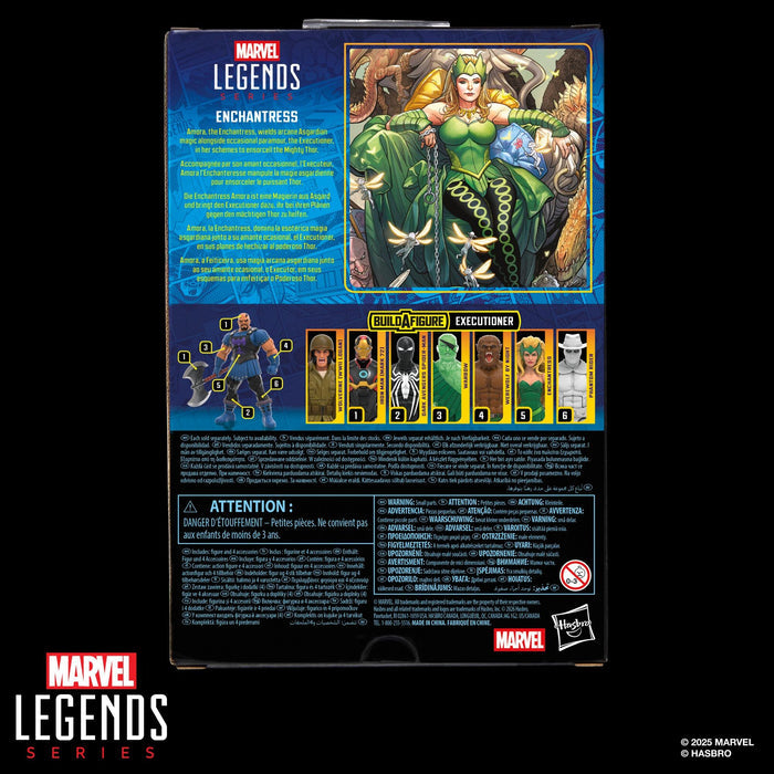 Marvel Legends Comic 6 Inch Action Figure BAF Executioner - Enchantress