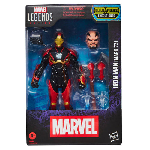 Marvel Legends Comic 6 Inch Action Figure BAF Executioner - Iron Man (Mark 72)
