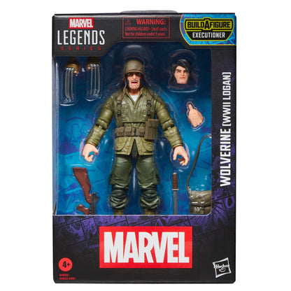 Marvel Legends Comic 6 Inch Action Figure BAF Executioner - Wolverine (WWII Logan)