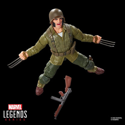 Marvel Legends Comic 6 Inch Action Figure BAF Executioner - Wolverine (WWII Logan)