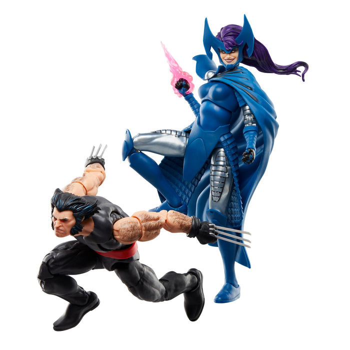 Marvel Legends Wolverine 50th Anniversary Action Figure Twin Pack - Wolverine & Psylocke