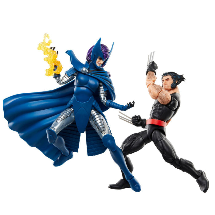 Marvel Legends Wolverine 50th Anniversary Action Figure Twin Pack - Wolverine & Psylocke