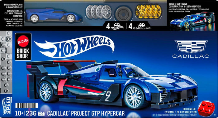Mattel Brick Shop Hot Wheels 1:32 - Cadillac Project GTP Hypercar