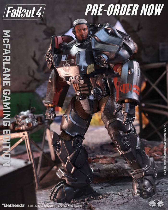 McFarlane Fallout 4 Gaming Edition 7 Inch Action Figure Wave 1 - Paladin Danse
