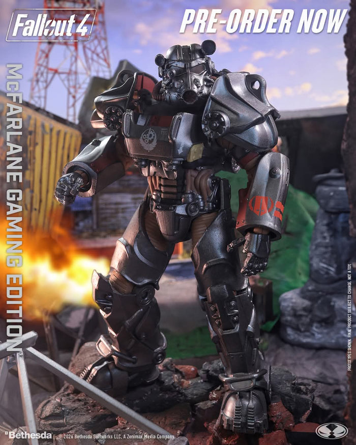 McFarlane Fallout 4 Gaming Edition 7 Inch Action Figure Wave 1 - Paladin Danse